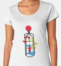 Bucket Fountain (Cuba Mall, Wellington) Women's Premium T-Shirt