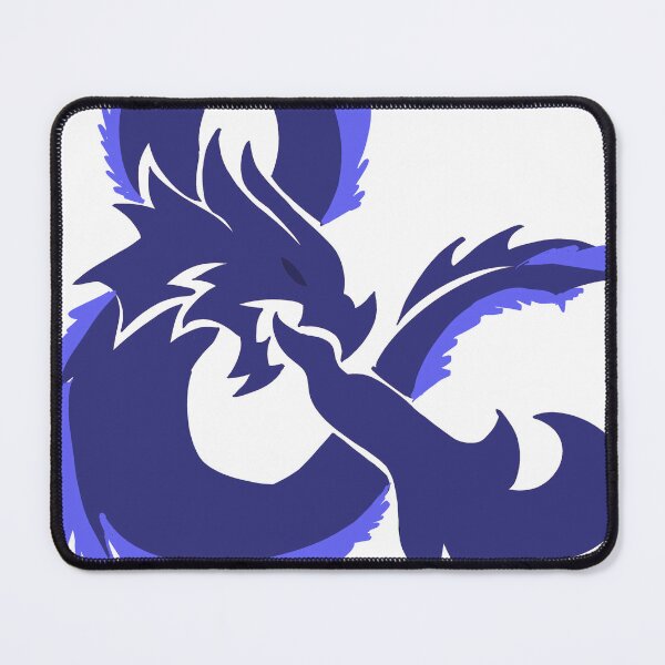 Item preview, Dungeon And Dragons Blue Fluff Dragon  designed and sold by Pariahs-Design.