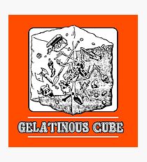 Gelatinous Cube : Inspired by Dungeons & Dragons Photographic Print