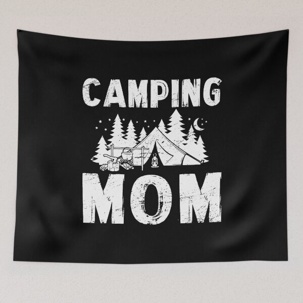 Item preview, Camping Mom Nature Outdoor Activity Campfire Camper designed and sold by haselshirt.