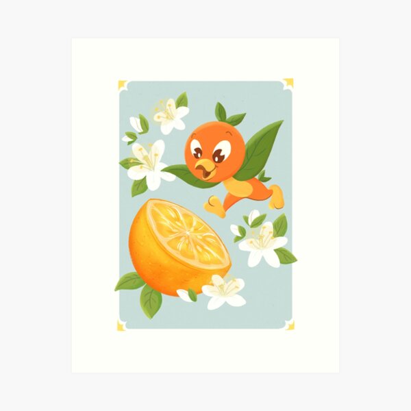 Item preview, Citrus Orange Bird designed and sold by TLCart.