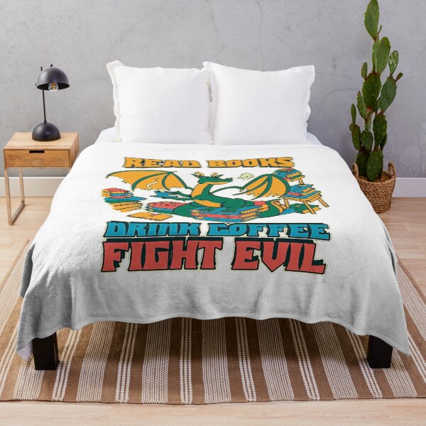 Item preview, Read Books Drink Coffee Fight Evil designed and sold by YasTaniso.