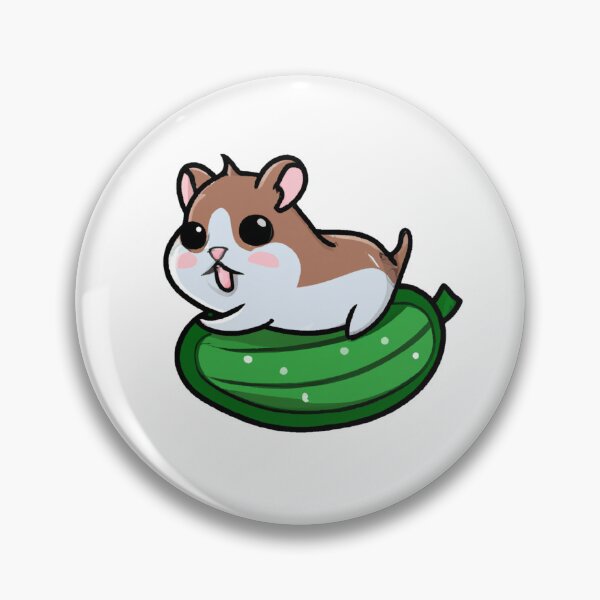 Item preview, Hamster riding a cucumber designed and sold by SpaceArtistry.