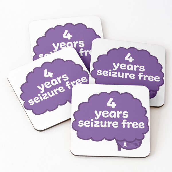 Item preview, 4 Years Seizure Free designed and sold by MickeyEdwards.