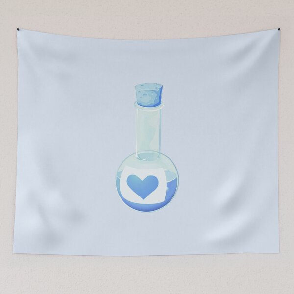 Item preview, Love Potion Vial Blue designed and sold by everything4eva.