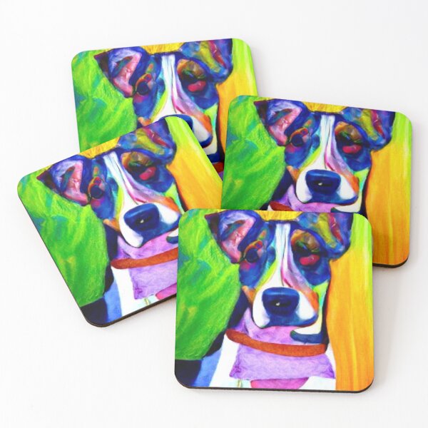 Item preview, Colorful Impressionist Image of a dog designed and sold by mrtom414.