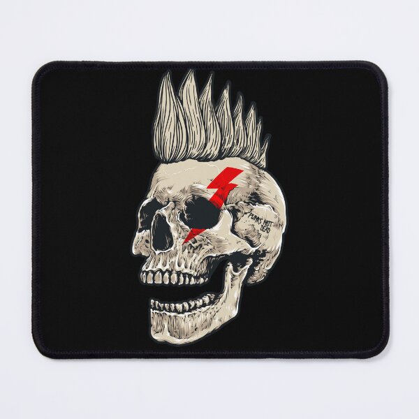 Item preview, Punk Rock Skull Punks Not Dead designed and sold by monokromatik.