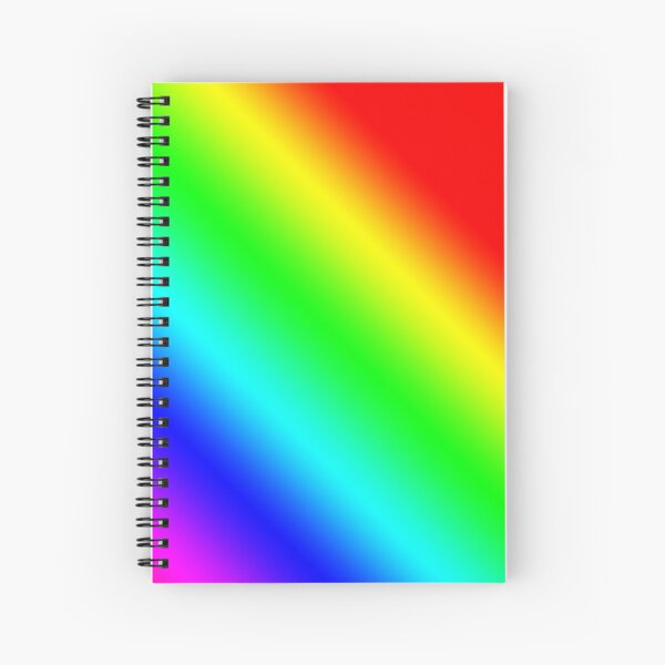 Rainbow  Spiral Notebook