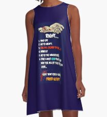 Vestido acampanado Plan Shaun of the Dead