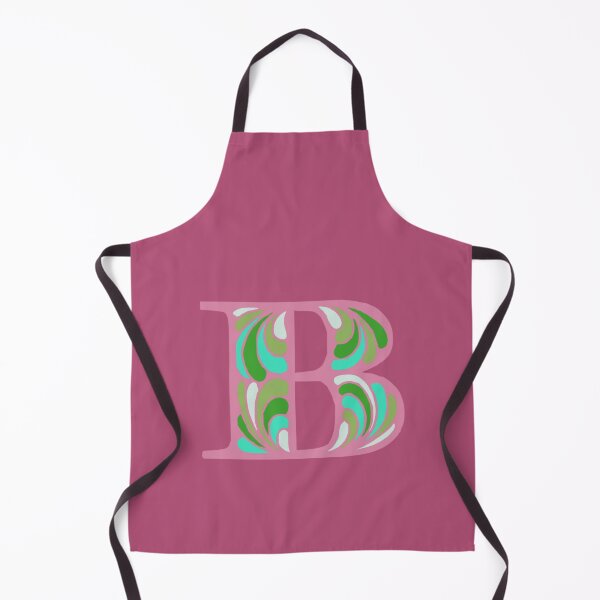 Item preview, Letter B Fancy Monogram Hippie Initial Pink designed and sold by everything4eva.