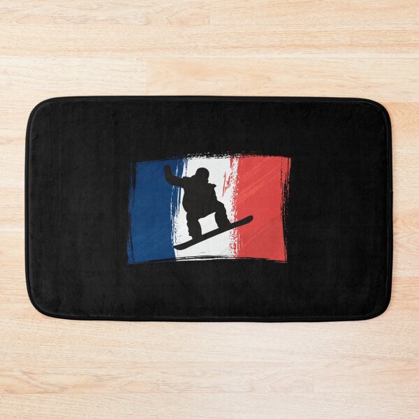Item preview, France Mountain Sports Sports Snowboarding Powder Rider Snowboard Lover Flag Na designed and sold by idaerindiph.