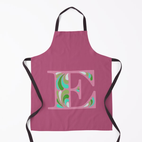 Item preview, Letter E Fancy Monogram Hippie Initial Pink designed and sold by everything4eva.