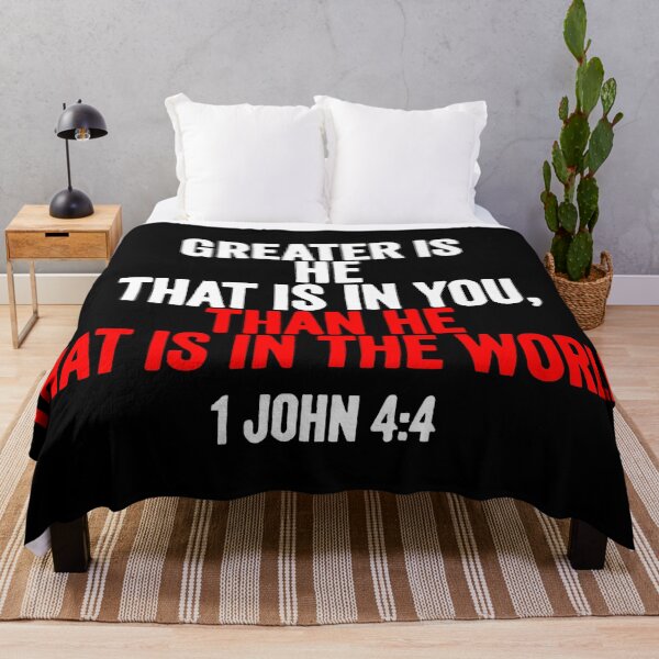 Item preview, Greater is He that is in me than he that is in the world designed and sold by teenugs.