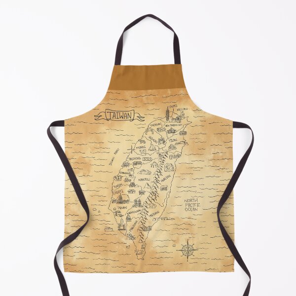 Item preview, Vintage Map of Taiwan designed and sold by Sheridan T.