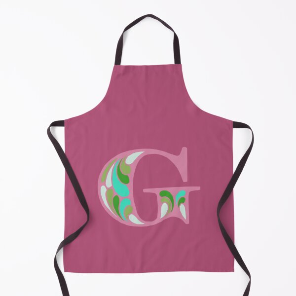 Item preview, Letter G Fancy Monogram Hippie Initial Pink designed and sold by everything4eva.