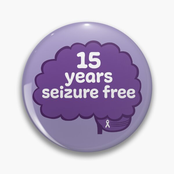 Item preview, 15 Years Seizure Free designed and sold by MickeyEdwards.