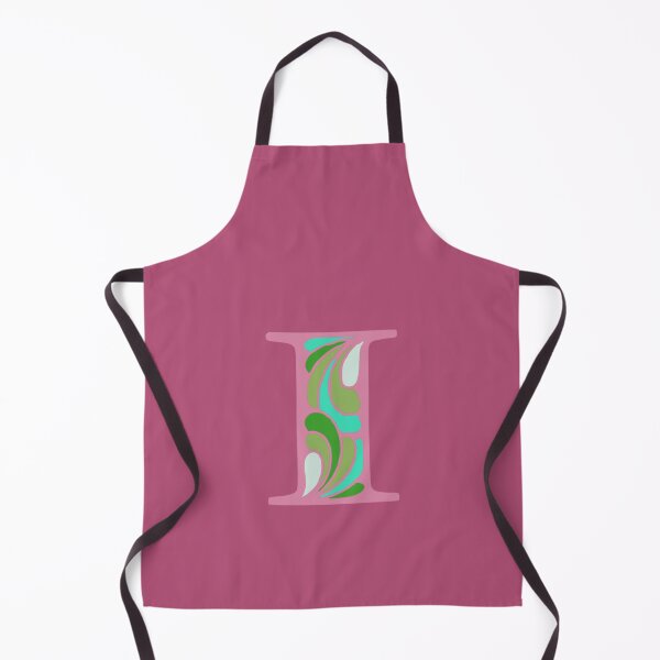 Item preview, Letter I Fancy Monogram Hippie Initial Pink designed and sold by everything4eva.