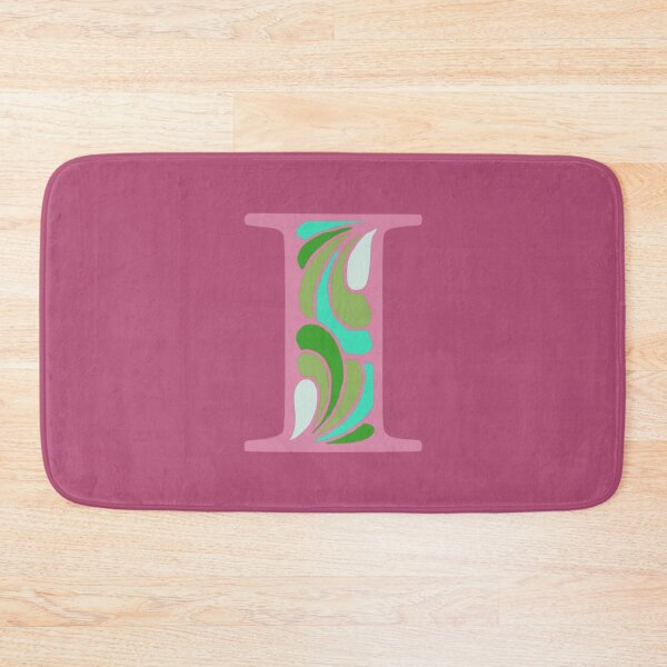 Item preview, Letter I Fancy Monogram Hippie Initial Pink designed and sold by everything4eva.