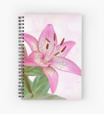 Asiatic Lily Trogon Spiral Notebook