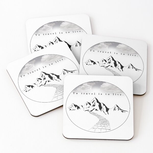 Item preview, Viajar es vivir designed and sold by FancyPlus.