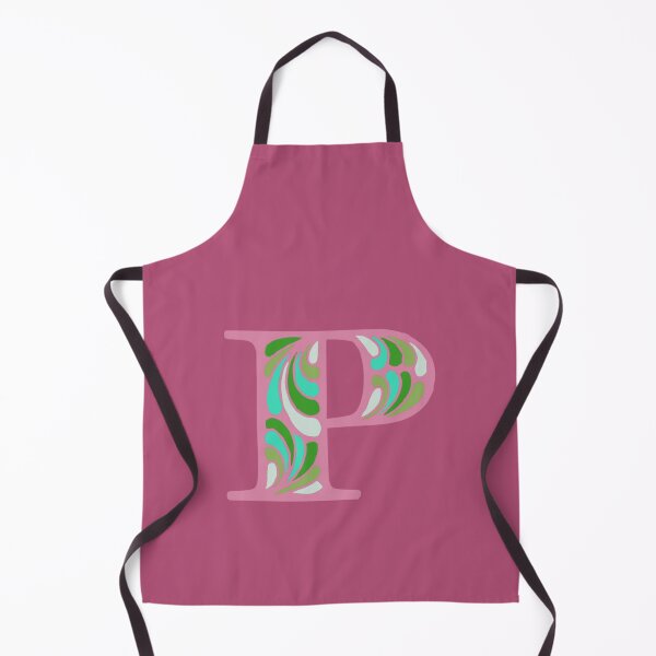 Item preview, Letter P Fancy Monogram Hippie Initial Pink designed and sold by everything4eva.