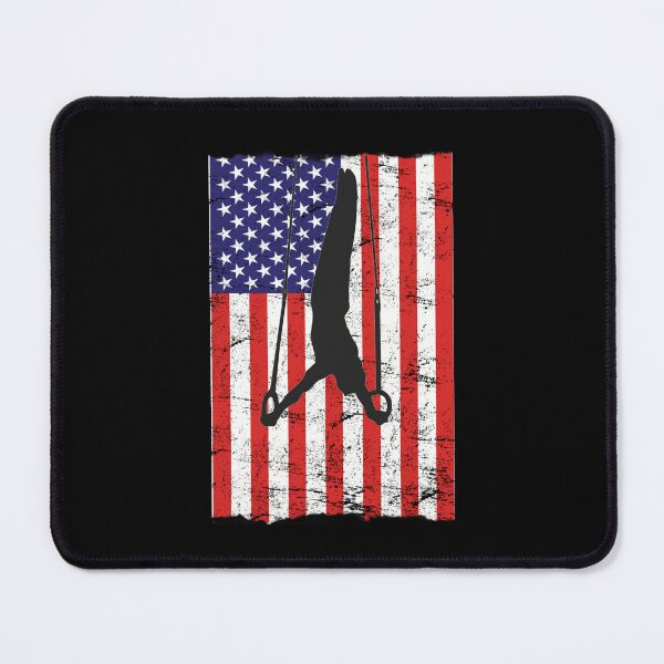 Item preview, Gymnastics Mens USA Flag  designed and sold by kudostees.