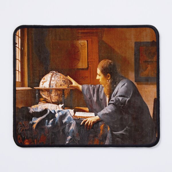 Item preview, The Astronomer by Johannes Vermeer - digital enhancement designed and sold by NickoPrints.
