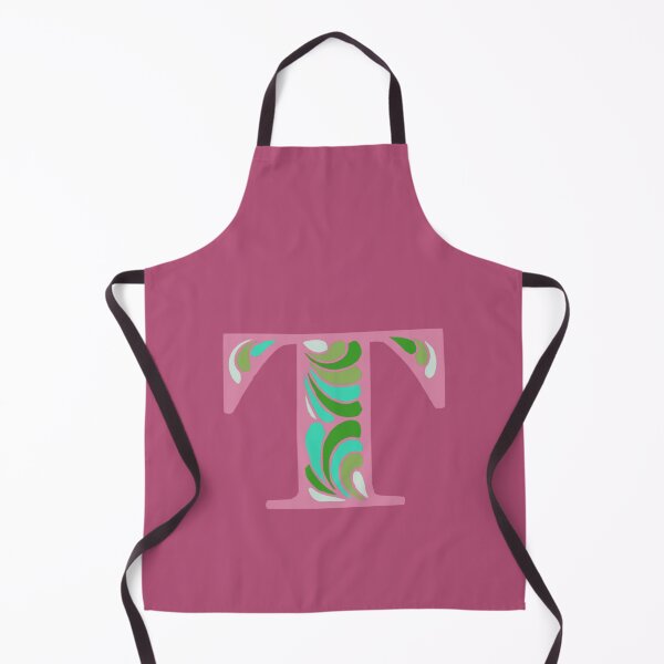 Item preview, Letter T Fancy Monogram Hippie Initial Pink designed and sold by everything4eva.