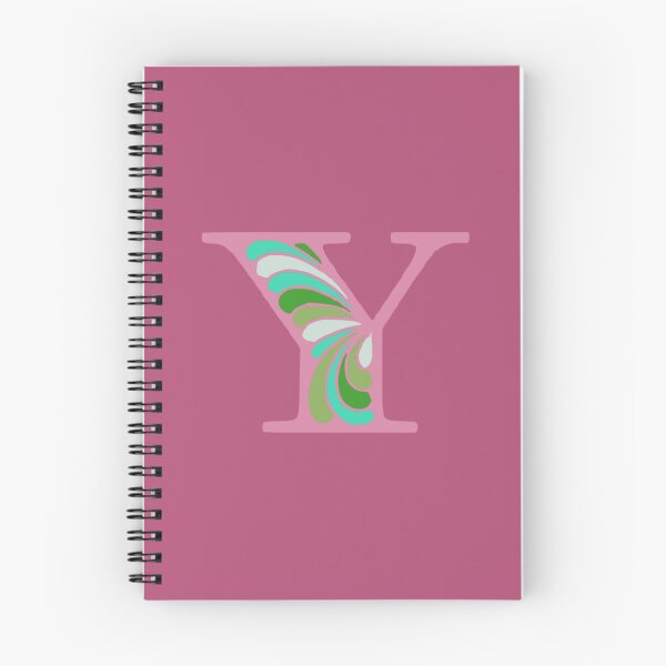 Item preview, Letter Y Fancy Monogram Hippie Initial Pink designed and sold by everything4eva.