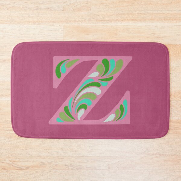 Item preview, Letter Z Fancy Monogram Hippie Initial Pink designed and sold by everything4eva.