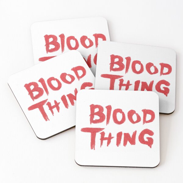 Item preview, Blood Thing Logo designed and sold by DeadlockFilms.