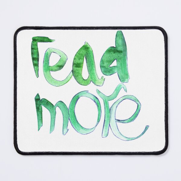Item preview, read more watercolor lettering | reading motivation words designed and sold by lausn.