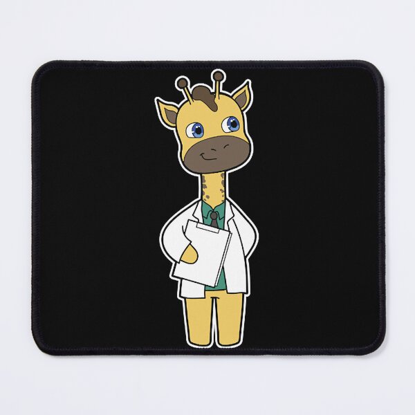 Item preview, Giraffe as Doctor with Notepad  designed and sold by WendyFord57919.