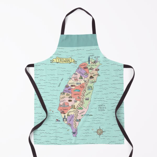 Item preview, Colorful Taiwan Map designed and sold by Sheridan T.