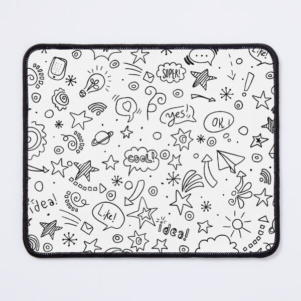 Item preview, Doodle art pattern designed and sold by Mialunaa.