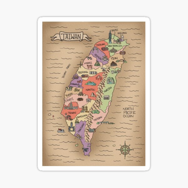 Taipei Map Gifts & Merchandise for Sale | Redbubble