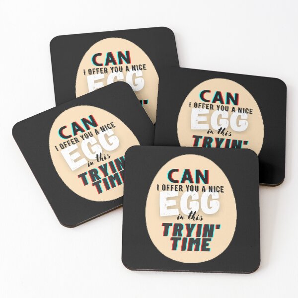 Item preview, Can I offer you a nice Egg in this Tryin&x27; Time Sticker designed and sold by Welve36tea.