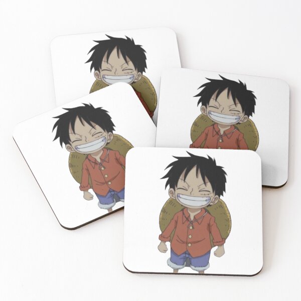 Item preview, Luffy One Piece cute smiling designed and sold by cyralavy.
