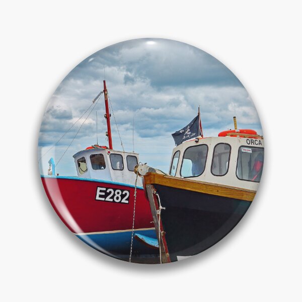 Item preview, Colourful Fishing Boats on Beer Beach, Devon designed and sold by Graham Prentice.