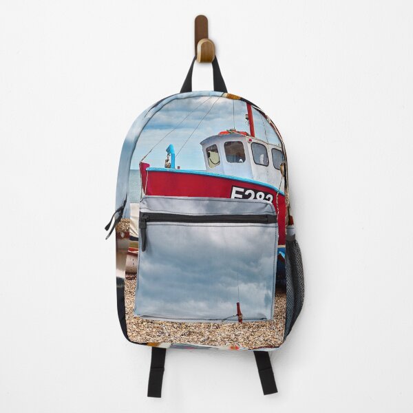 Item preview, Colourful Fishing Boats on Beer Beach, Devon designed and sold by Graham Prentice.