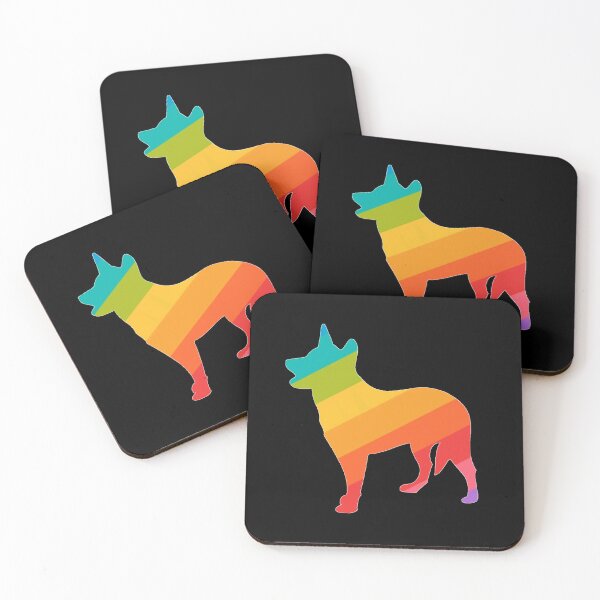 Artikelvorschau, Gay LGBT Rainbow Australian Cattle Dog entworfen und verkauft von ODINDISA.