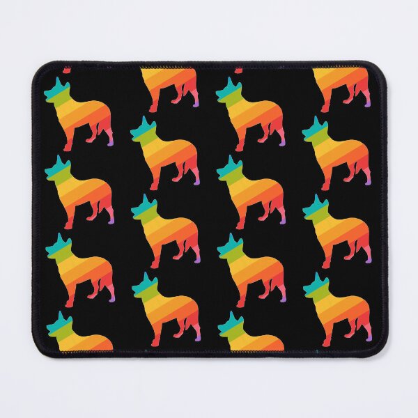 Item preview, Gay LGBT Rainbow Australian Cattle Dog designed and sold by ODINDISA.