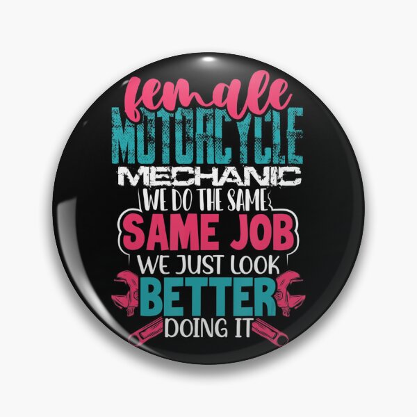 Artikelvorschau, Lustiges weibliches Motorrad-Mechaniker-Zitat-Geschenk für Frauen-Mädchen-T - Shirt entworfen und verkauft von mechprojects.