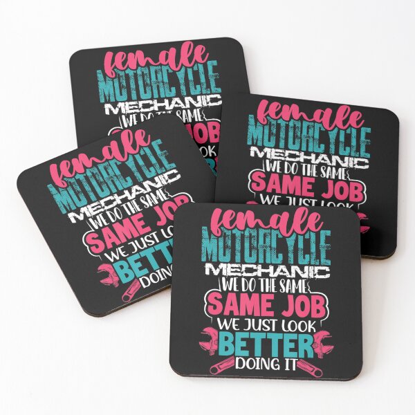 Item preview, Funny Female Motorcycle Mechanic Quote Gift For Women Girls T-Shirt designed and sold by mechprojects.