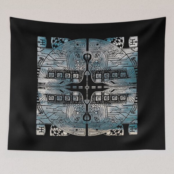 Item preview, Cloudy Vortex Cube designed and sold by createVisions.