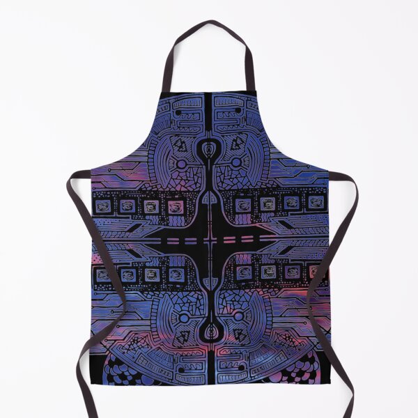 Item preview, Dark Red Blue Sky Vortex Cube designed and sold by createVisions.