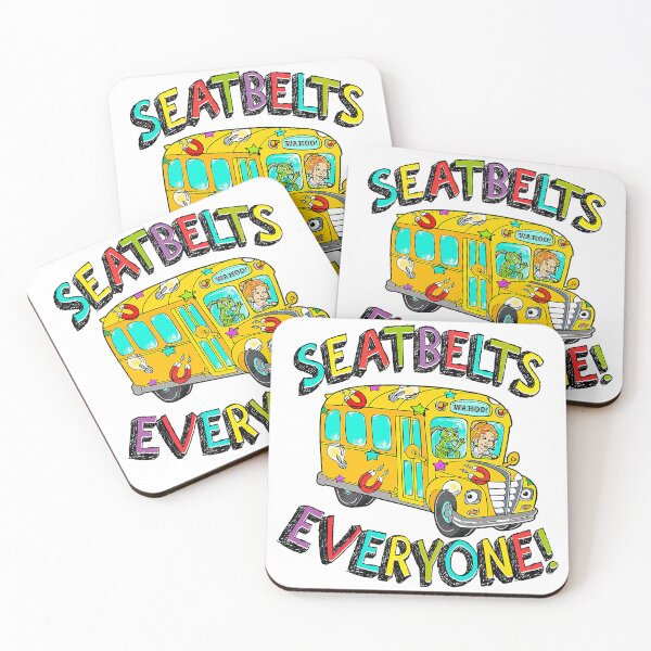 Item preview, Seatbelts Everyone Magic School Bus Driver Job Pride designed and sold by ImkeAhrens.