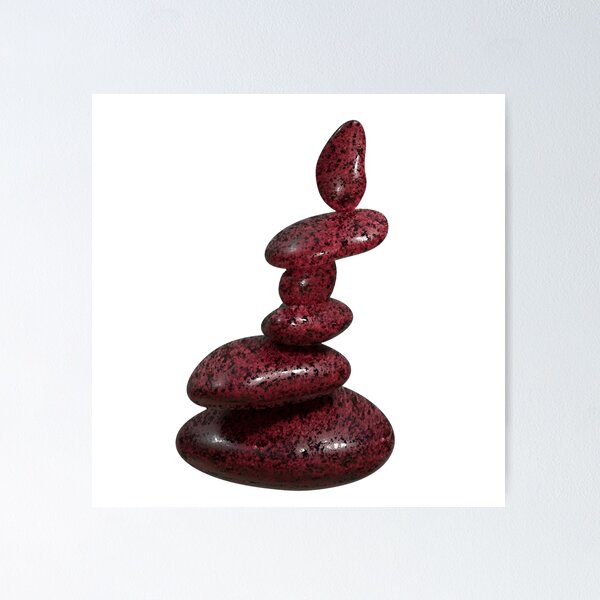 Item preview, Red balancing stones designed and sold by Deanora.