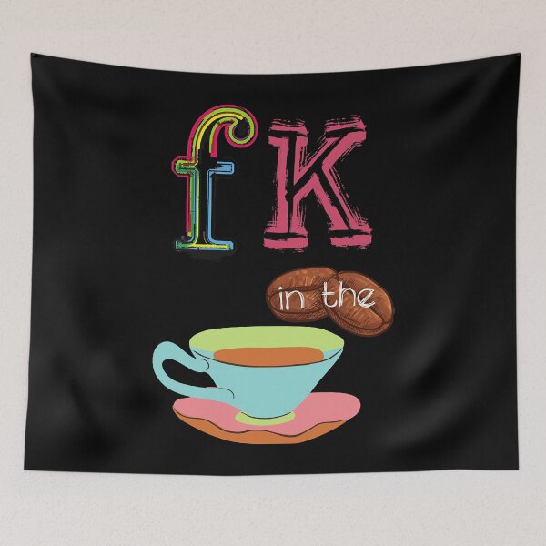 Item preview, FK  In The Coffee- Deadly Premonition- Clear as a Crisp Spring Morning Sticker designed and sold by Welve36tea.