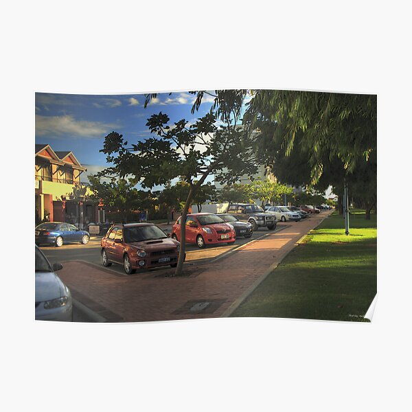 Morning coffee at Rockingham Poster